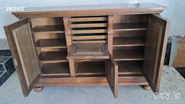 Шкаф с дърворезба масив №111, снимка 6 - Шкафове - 52477764