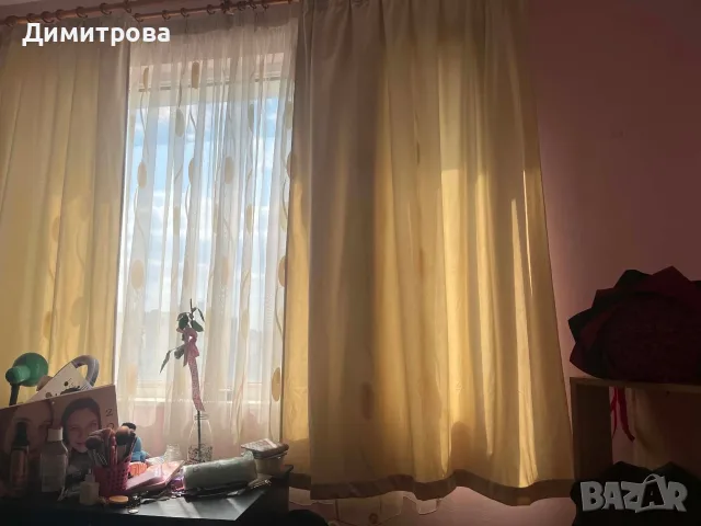 Плътни завеси цвят пясък , снимка 5 - Пердета и завеси - 55877366