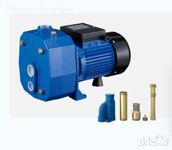 Ежекторна самозасмукваща водна помпа воден стълб 55м. макс дълбоч. 35м.