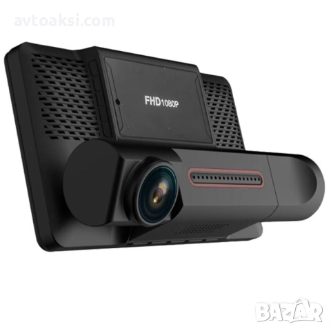 Видеорегистратор с 3 камери 4" -75096, снимка 4 - Аксесоари и консумативи - 51627769