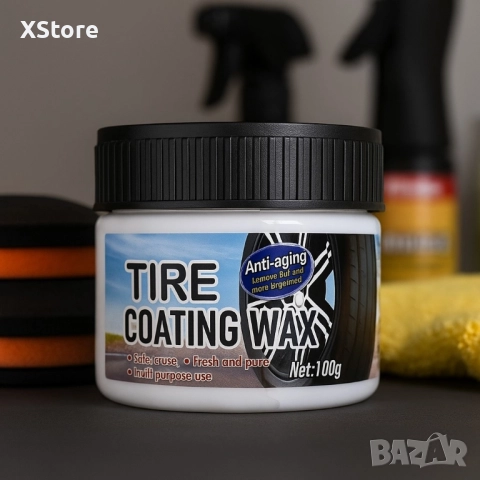 Професионална вакса за покритие на гуми – Против стареене и замърсяване, снимка 4 - Аксесоари и консумативи - 52483497