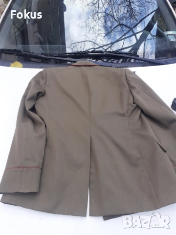 Стара военна Соц. куртка - униформа, снимка 6 - Антикварни и старинни предмети - 53267557