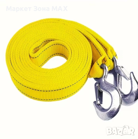 Въже за теглене на автомобили, бусове 5 метра – Издръжливост 5/8/10 тона , снимка 8 - Аксесоари и консумативи - 52893355
