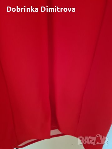 Червена рокля , снимка 1 - Рокли - 39635664