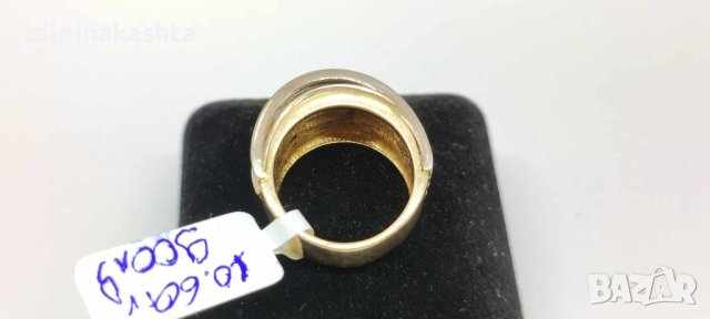 Златен пръстен-10,60гр/14кр, снимка 5 - Пръстени - 42099371