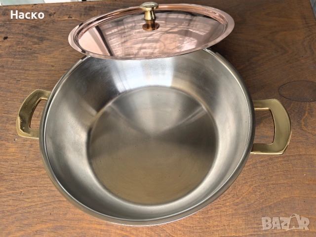 Луксозен меден съд Spring Culinox, снимка 3 - Съдове за готвене - 53371803