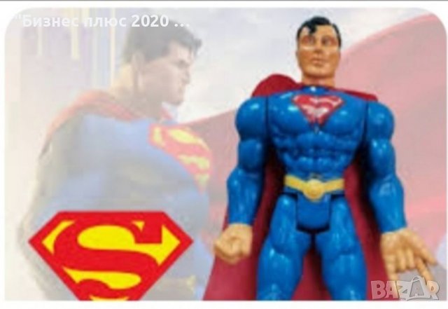 Супер мен Superman Фигура 40см в плик, снимка 3 - Фигурки - 38883159