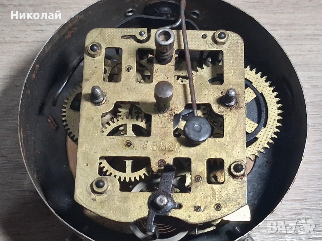 Стар Будилник Настолен Часовник Родина, снимка 13 - Антикварни и старинни предмети - 53817359