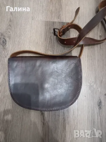 Чанта от естествена кожа, снимка 4 - Чанти - 48045674