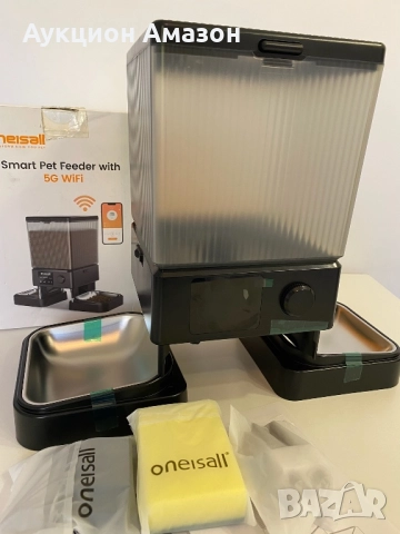 Безжична WI-FI 5g автоматична хранилка за котки и кучета, снимка 4 - За котки - 52596300