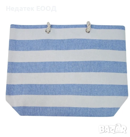 Плажна чанта на райета, 58x42x15см., снимка 2 - Чанти - 50695646