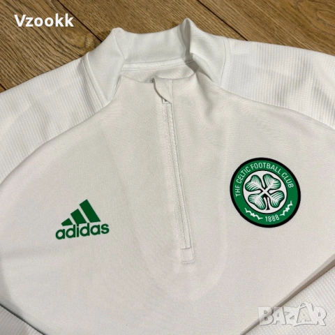 Мъжка блуза Adidas x Celtic | M размер, снимка 3 - Блузи - 53226119