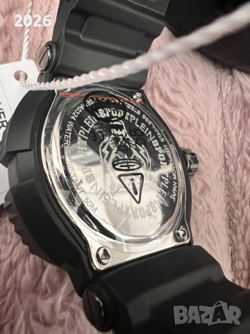 Чисто нов оригинален мъжки часовник Plein Sport Tiger Power (Philipp Plein) - Черен, снимка 3 - Мъжки - 55778071