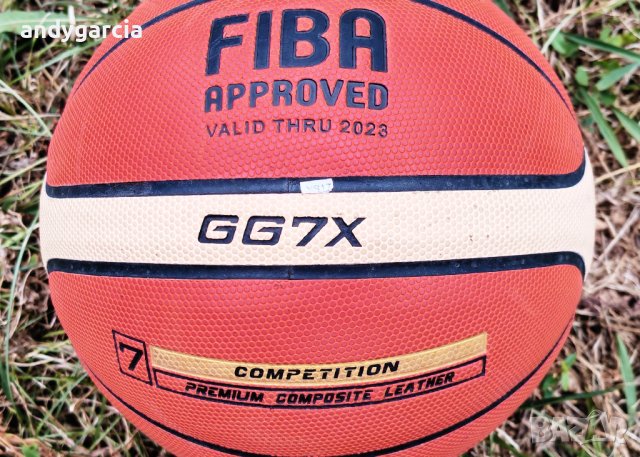 MOLTEN Баскетболна топка BGG7X GG7X чисто нова с мрежа за пренос + игла за помпене, снимка 5 - Баскетбол - 41863816