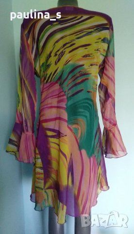 Три различни броя / Уникална прозрачна рокля от органза , снимка 6 - Туники - 40525750