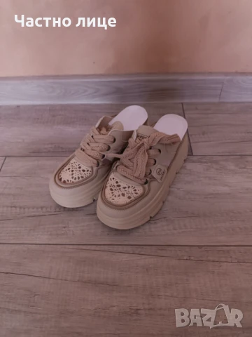 Чехли на платформа, снимка 2 - Чехли - 51207451