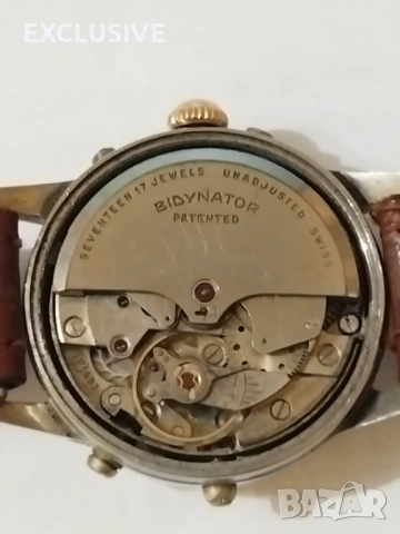 Рядак колекционерски Швейцарски хронограф Venus, , снимка 9 - Мъжки - 53528415