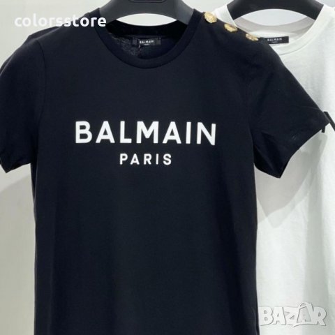 Черна тениска  Balmain  код  Br119