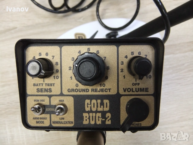 Металдетектор Fisher Gold Bug 2