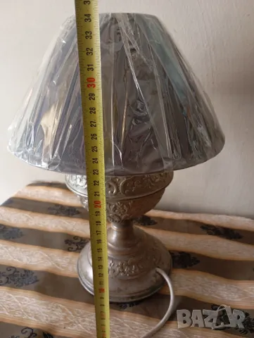 Стара настолна лампа, снимка 4 - Настолни лампи - 49749052