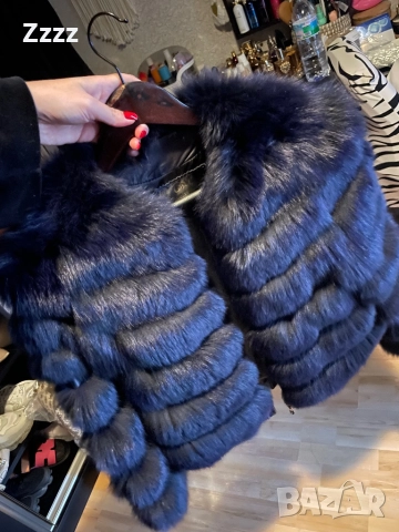 Палто естествена кожа лисица , снимка 4 - Палта, манта - 52870119