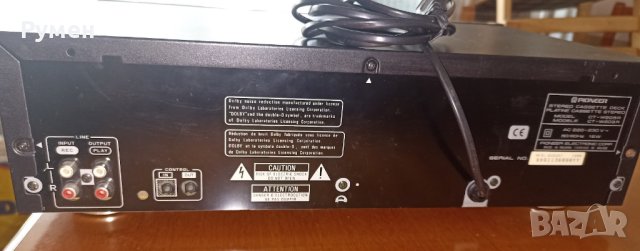 Pioneer CT-W205R двукасетен дек, снимка 6 - Декове - 41142614