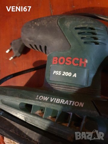 Bosch PSS 200A Виброшлаиф 2 броя, снимка 3 - Други инструменти - 41898937