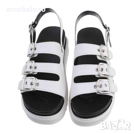 Дамски сандали на клин, 4цвята , снимка 4 - Сандали - 40692046