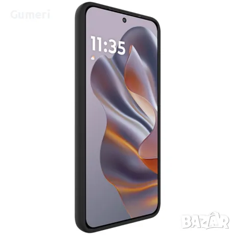 Motorola Edge 50 Neo Силиконов Гръб - Черен, снимка 4 - Калъфи, кейсове - 47703659