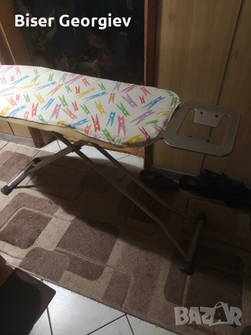 дъска за гладене здрава яка с място за ютията , снимка 8 - Ютии - 52101316