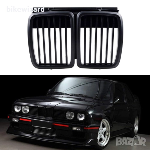 ProTuning матово черни бъбреци за BMW E30 НОВИ, снимка 5 - Аксесоари и консумативи - 51913837