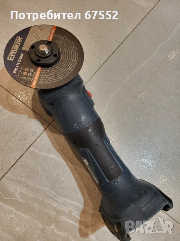 Безчетков шлайф Bosch 18V-7, 115мм. 11000 оборота. Без батерии и зарядно. Цена: 160лв. (крайна), снимка 5 - Други инструменти - 52323676