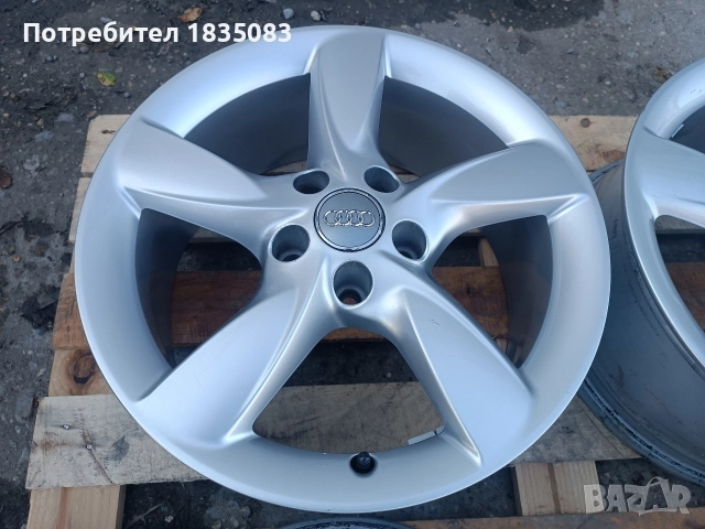 Лети джанти 17ки 5х112 Audi, снимка 4 - Гуми и джанти - 52591971