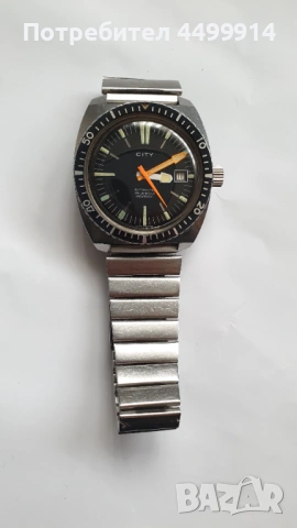 Мъжки автоматичен часовник CITY,ЕТА 2784