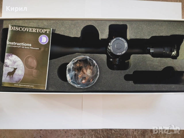 Продавам оптика DISCOVERY -HD GEN-2  5-30X56 SFIR-Z, снимка 5 - Ловно оръжие - 52513468