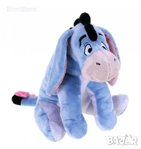 Оригинална плюшена играчка - Магаренцето Йори / Winnie The Pooh / Disney 25см