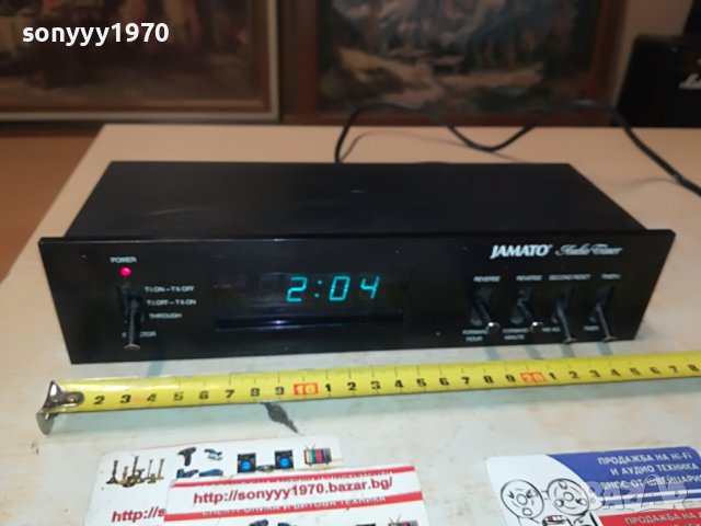 JAMATO-AUDIO TIMER-ВНОС SWISS 0406230937L, снимка 7 - Ресийвъри, усилватели, смесителни пултове - 40950982
