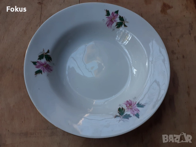 Български порцелан чиния