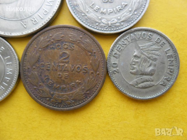 Монети от Хондурас, снимка 2 - Нумизматика и бонистика - 41766110