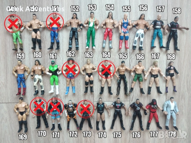 WWE Кеч Колекция - Екшън Фигурки, Аксесоари, Кечисти, Списания, Картички, снимка 7 - Колекции - 47660667