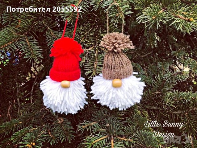 Коледни гномчета, снимка 4 - Коледни подаръци - 38604181