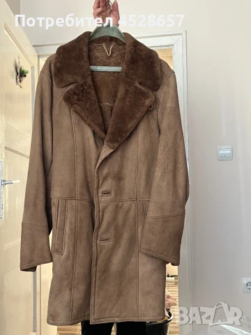 Мъжки кафяв кожух