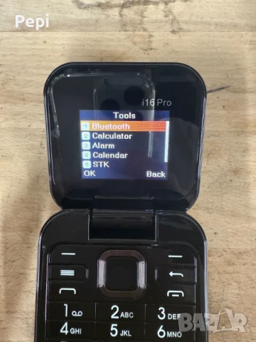 Сгъваем мобилен телефон i16 Pro – 2 SIM, камера, фенерче, FM радио, снимка 13 - Телефони с две сим карти - 50884789