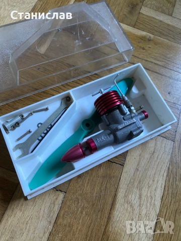 малък бензинов мотор МК -17, чисто нов, снимка 3 - Други спортове - 52921414