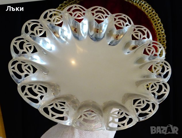 Посребрена фруктиера J.Reihhart,W.Germany. 