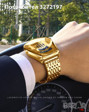 Нов! Модерен дизайн кварцов часовник! Relgio Masculino BINBOND кварц!, снимка 2 - Мъжки - 41336729