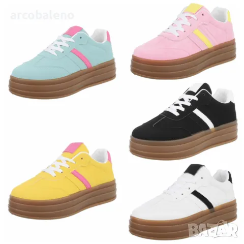 Дамски ниски кецове, 5цвята 