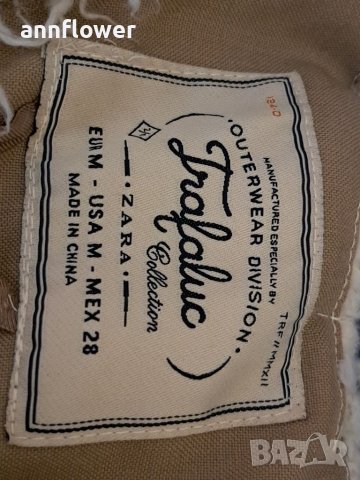 Рошава палто Zara Trafaluc collection , снимка 13 - Палта, манта - 39477430