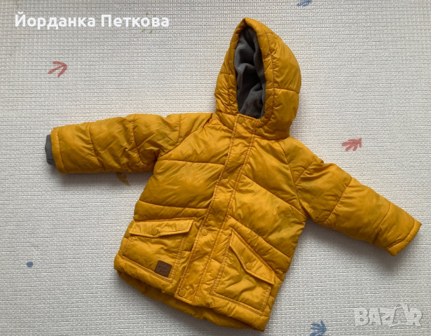 Лот яке и плътна жилетка 92 р-р общо за 6 лв, снимка 2 - Комплекти за бебе - 43523484