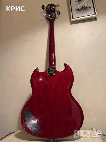 Epiphone EB-0 SG BASS Cherry, снимка 14 - Китари - 48511897